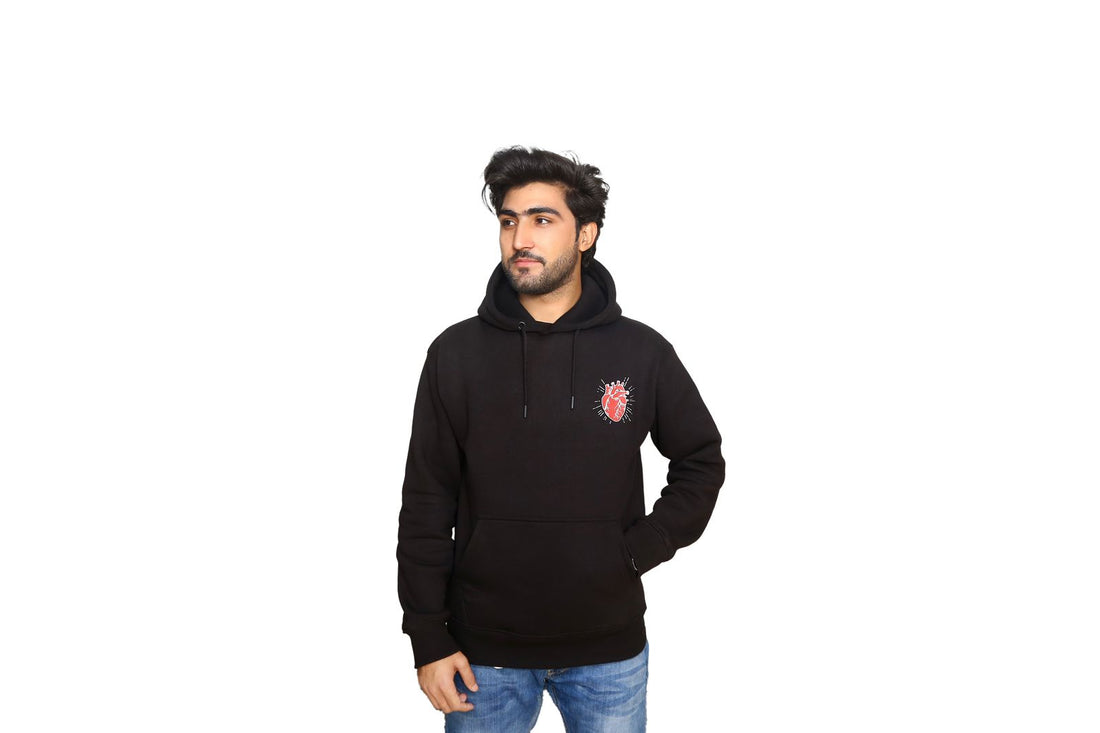 Classic Black Happiness Hoodie